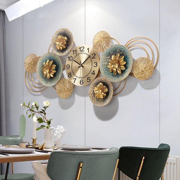 wall clocks est modern design metal flower clock for living room porch bedroom home decor mute watches
wall clocks est modern design metal flower clock for living room porch bedroom home decor mute watches
