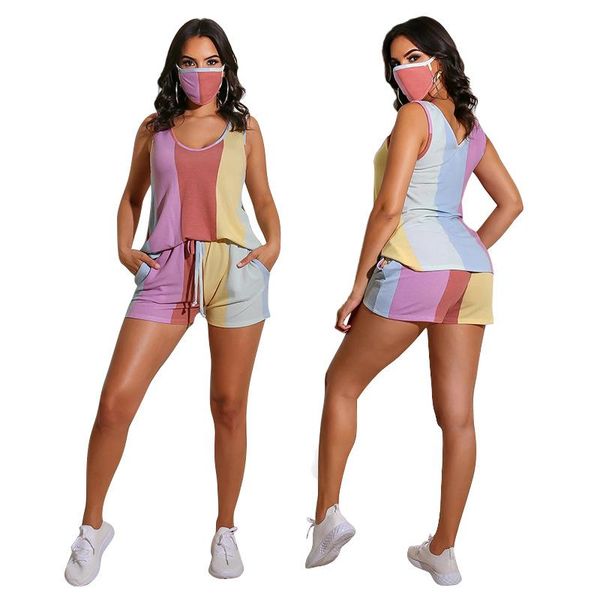women's tracksuits t-shirt sportwear shorts pants women t-shirts tee sleeveless tacksuit outfit clothes sets jumpsuit summer casual hom, Gray
women's tracksuits t-shirt sportwear shorts pants women t-shirts tee sleeveless tacksuit outfit clothes sets jumpsuit summer casual hom, Gray