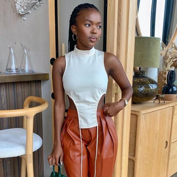 sleeveless irregular tshirts summer women fashion streetwear y2k white tees women's t-shirt
sleeveless irregular tshirts summer women fashion streetwear y2k white tees women's t-shirt