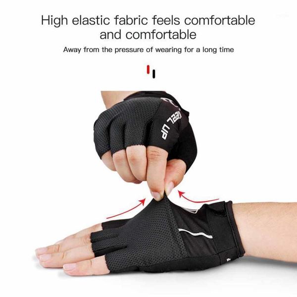 breathable half finger cycling gloves wear-resisting anti-slid riding sports fitness sweat-wicking reflective design1, Black
breathable half finger cycling gloves wear-resisting anti-slid riding sports fitness sweat-wicking reflective design1, Black
