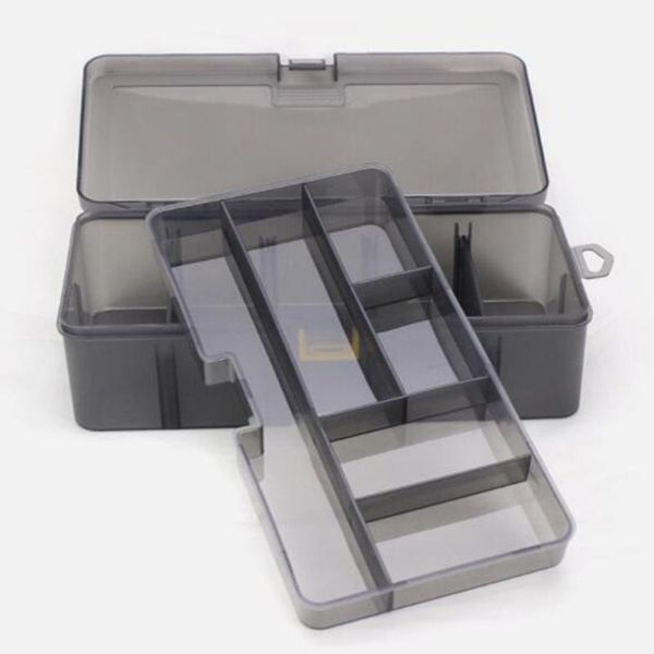 fishing accessories double layer tackle box multifunctional lure baits hooks holder spoons storage boxes tools
fishing accessories double layer tackle box multifunctional lure baits hooks holder spoons storage boxes tools