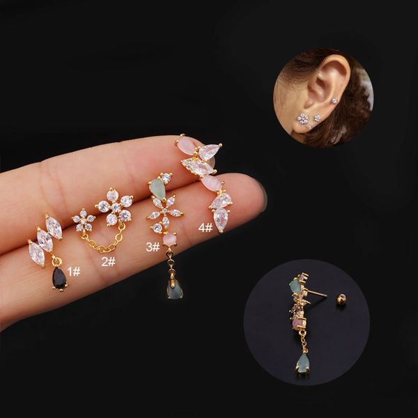 stainless steel thread flower earrings female color water drop zircon earbone nails earrings
stainless steel thread flower earrings female color water drop zircon earbone nails earrings
