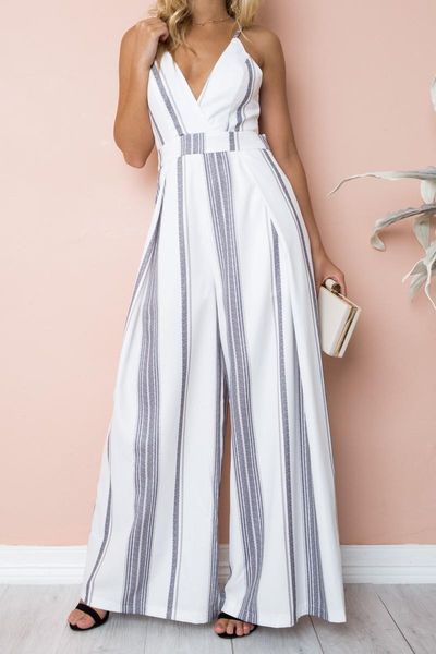 women's jumpsuits & rompers women bodysuit summer sleeveless striped jumpsuit print strappy holiday long playsuits trouser fashion romp, Black;white
women's jumpsuits & rompers women bodysuit summer sleeveless striped jumpsuit print strappy holiday long playsuits trouser fashion romp, Black;white