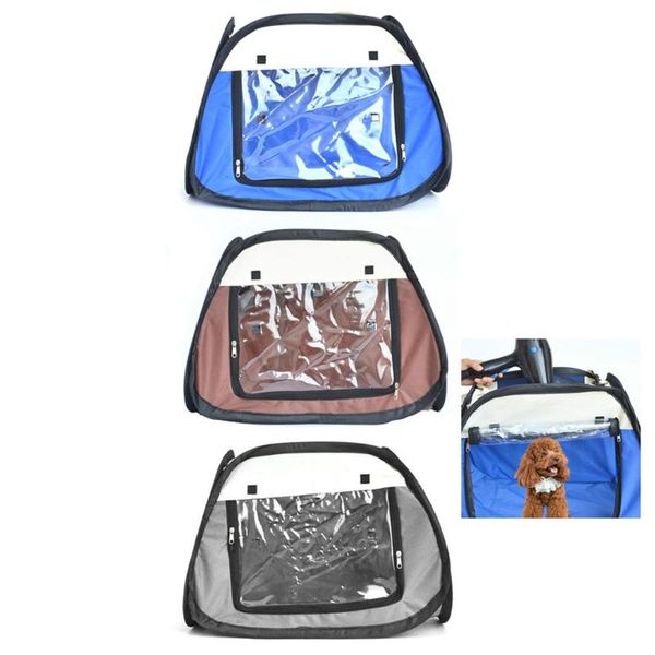 portable pet drying box folding dogs hair dryer blow grooming house bag dry room kennels & pens
portable pet drying box folding dogs hair dryer blow grooming house bag dry room kennels & pens