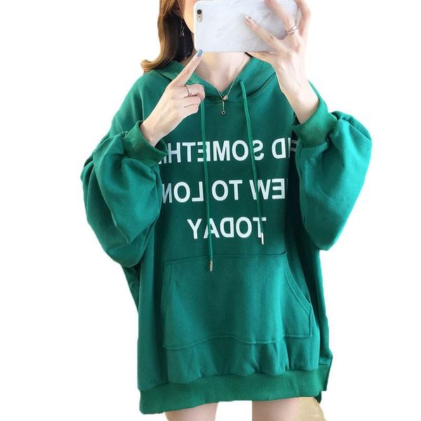 women's hoodies & sweatshirts large size 2021 spring autumn clothing loose bf korean long sleeve female casual jacket b150, Black
women's hoodies & sweatshirts large size 2021 spring autumn clothing loose bf korean long sleeve female casual jacket b150, Black