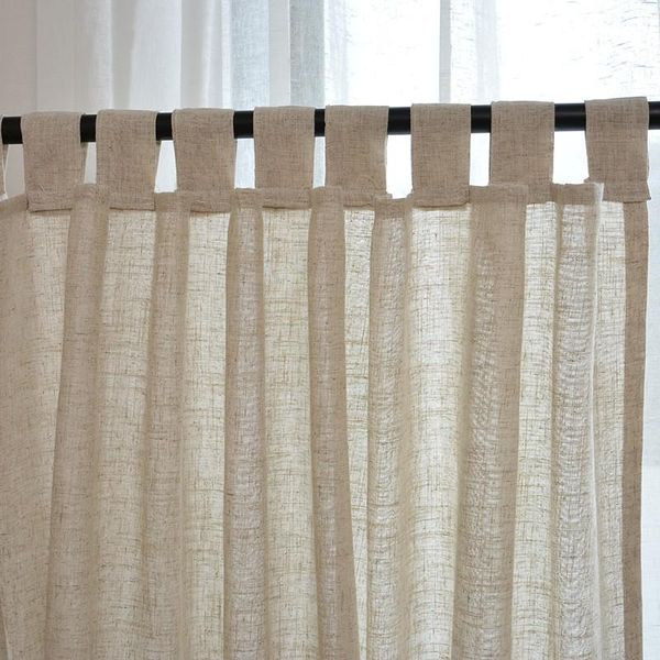 curtain & drapes finished linen gauze cotton semi-curtain pure color simple french window living room study
curtain & drapes finished linen gauze cotton semi-curtain pure color simple french window living room study