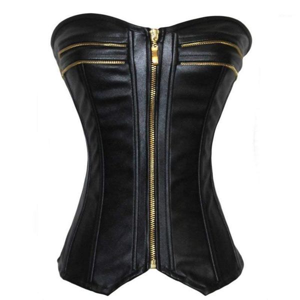 corset steampunk overbust zipper waist trainer cincher gothic corselet bustier femme faux leather corsets and bustiers &, Black;white
corset steampunk overbust zipper waist trainer cincher gothic corselet bustier femme faux leather corsets and bustiers &, Black;white