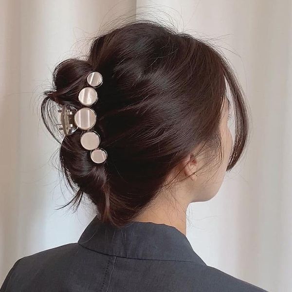 hair clips & barrettes 2021 women elegant black hollow geometric metal claw headband hairpin accessories, Golden;silver
hair clips & barrettes 2021 women elegant black hollow geometric metal claw headband hairpin accessories, Golden;silver