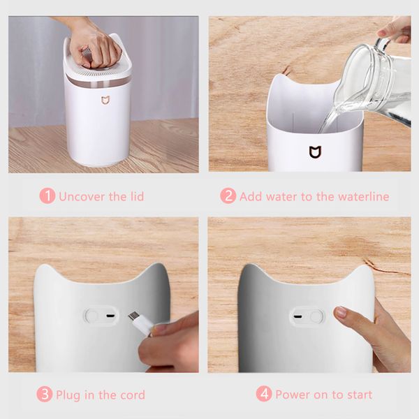 3l air humidifier double nozzle cool mist humidifier ultrasonic led light essential oil aroma diffuser for home bedroom perfections
3l air humidifier double nozzle cool mist humidifier ultrasonic led light essential oil aroma diffuser for home bedroom perfections