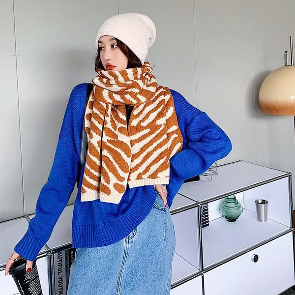 scarves knitted women scarf 2021winter warm zebra animal printed wool shawl female cashmere pashmina stole wrap, Blue;gray
scarves knitted women scarf 2021winter warm zebra animal printed wool shawl female cashmere pashmina stole wrap, Blue;gray