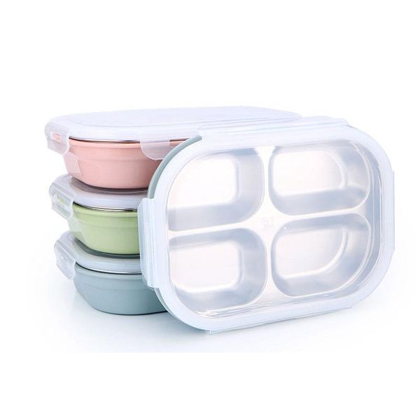dinnerware sets 3/4/5 grids lunch box stainless steel container for kid school office storage bento
dinnerware sets 3/4/5 grids lunch box stainless steel container for kid school office storage bento