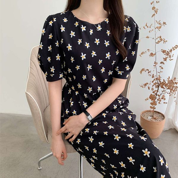 casual dresses dress women clothessouth korea summer elegant floral crew neck lace up waist show thin bubble sleeve long 4fa7, Black;gray
casual dresses dress women clothessouth korea summer elegant floral crew neck lace up waist show thin bubble sleeve long 4fa7, Black;gray
