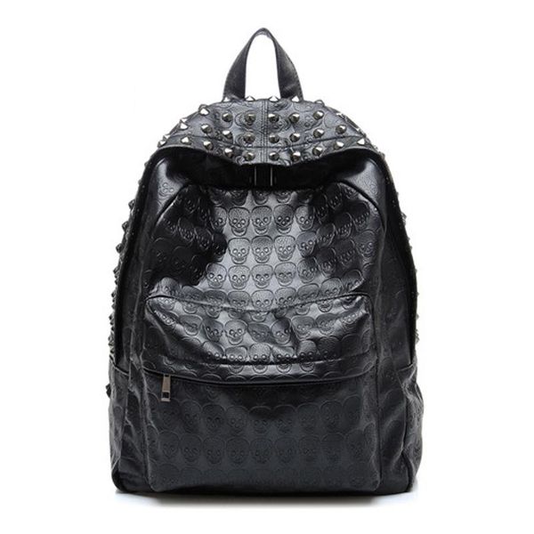 backpack 2021 cool skull fashion women leather school bag for teenage girls travel backpacks rivets rucksack mochila black
backpack 2021 cool skull fashion women leather school bag for teenage girls travel backpacks rivets rucksack mochila black