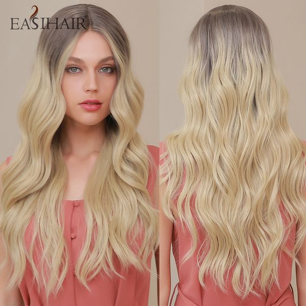brown to blobde synthetic lace part wigs for women long wavy lace wigs high density heat resistant daily wig, Black
brown to blobde synthetic lace part wigs for women long wavy lace wigs high density heat resistant daily wig, Black