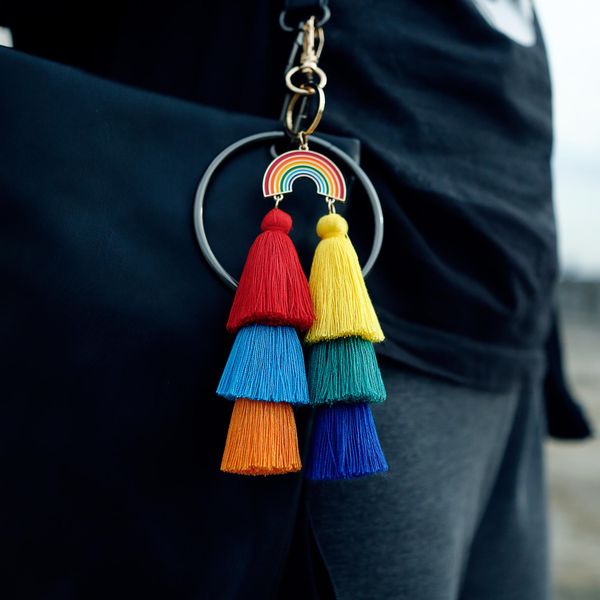 rainbow hanging european american wave handmade west miya cotton roller bag pendant car keychain jewelry aessories jllcoc, Bronze;silver
rainbow hanging european american wave handmade west miya cotton roller bag pendant car keychain jewelry aessories jllcoc, Bronze;silver