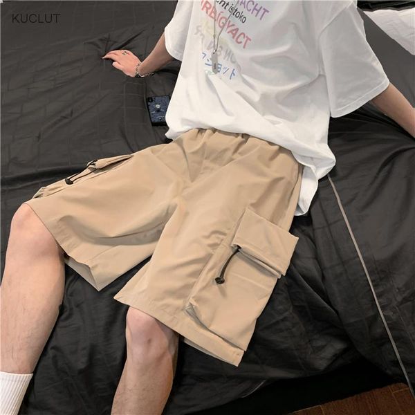harajuku style shorts men's summer overalls loose thin pants fashion brand capris korean leisure beach suits & blazers, White;black
harajuku style shorts men's summer overalls loose thin pants fashion brand capris korean leisure beach suits & blazers, White;black