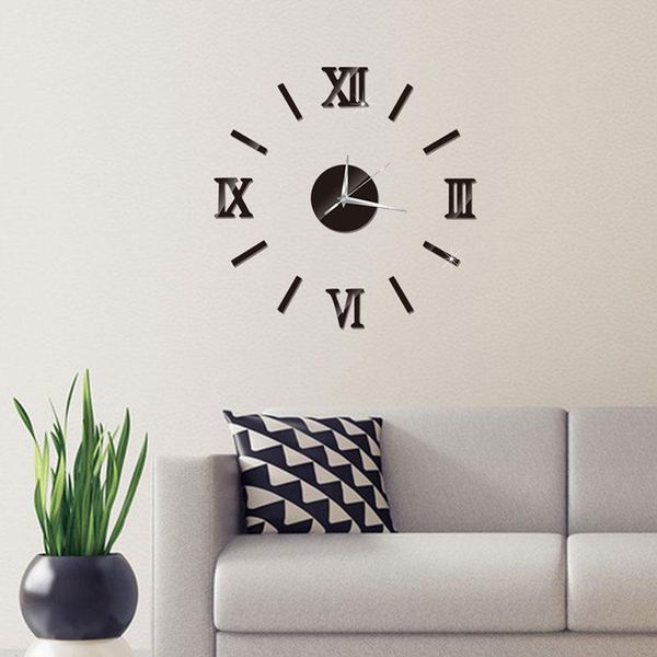 wall clocks large diy clock acrylic mirror stickers roman number for living room home office decor l9
wall clocks large diy clock acrylic mirror stickers roman number for living room home office decor l9