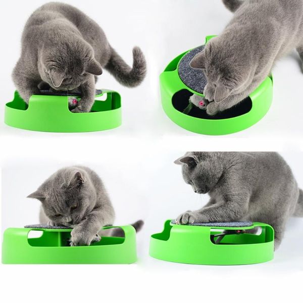 in 1 interactive cat toys pet paly with scratch pad rotating mouse kitten catch the moving plush toy
in 1 interactive cat toys pet paly with scratch pad rotating mouse kitten catch the moving plush toy