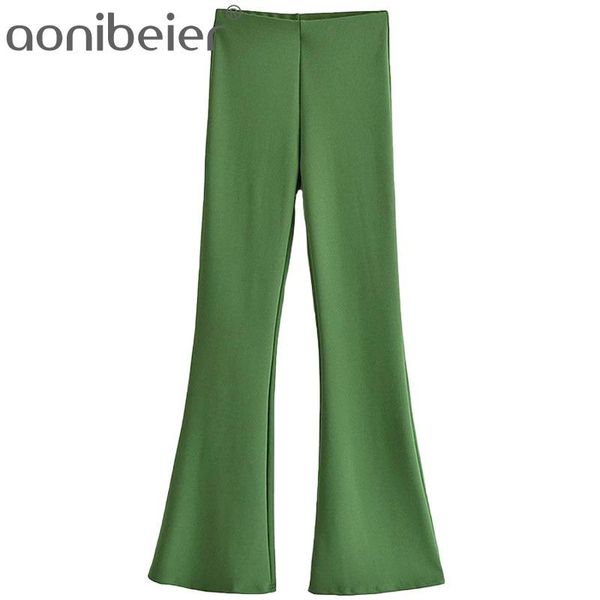 women's pants & capris aonibeier 2021 za woman casual traf trousers summer elastic high waist skinny streetwear tall female green flare, Black;white
women's pants & capris aonibeier 2021 za woman casual traf trousers summer elastic high waist skinny streetwear tall female green flare, Black;white