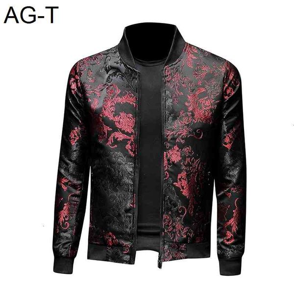 fashion men's floral jackets embroidery flower stylish bomber jacket men zipper pocket outerwear coat male slim fit veste male, Black;brown
fashion men's floral jackets embroidery flower stylish bomber jacket men zipper pocket outerwear coat male slim fit veste male, Black;brown