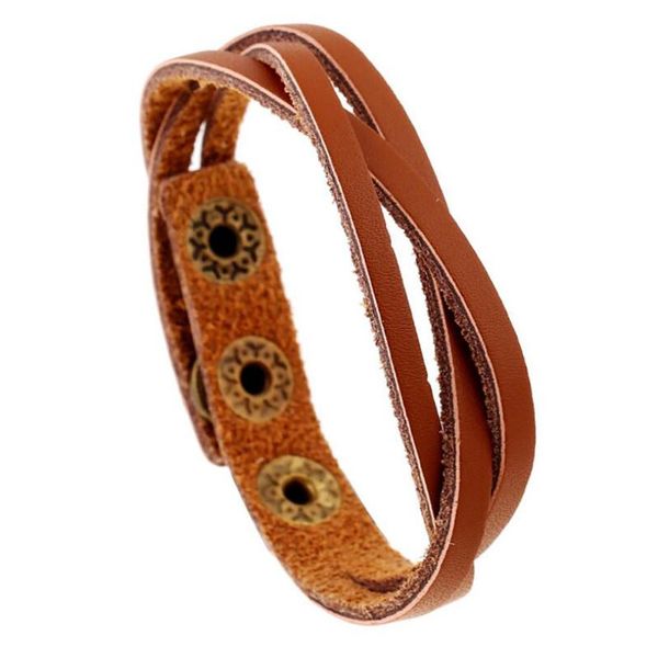 charm bracelets leather for men women 2021 wrap braided wristband cuff punk bracelet bangle snap-on, Golden;silver
charm bracelets leather for men women 2021 wrap braided wristband cuff punk bracelet bangle snap-on, Golden;silver
