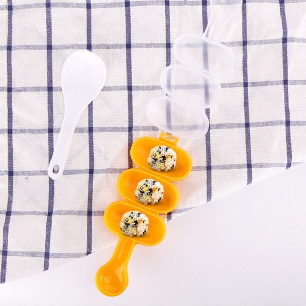 dishes & plates molds small globule shape shake rice maker shaper diy mold and spoon tool set for kitchen (orange)
dishes & plates molds small globule shape shake rice maker shaper diy mold and spoon tool set for kitchen (orange)