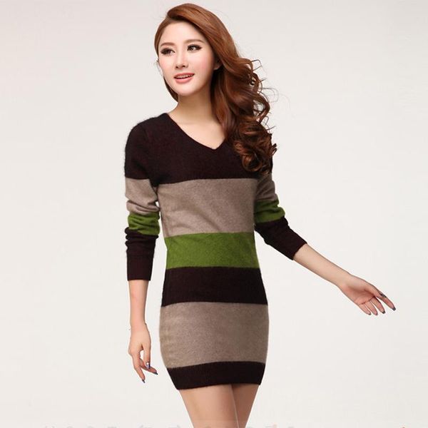 women's hoodies & sweatshirts knitting striped v-neck pullover long female casual bottoming shirt pullovers cashmere, Black
women's hoodies & sweatshirts knitting striped v-neck pullover long female casual bottoming shirt pullovers cashmere, Black