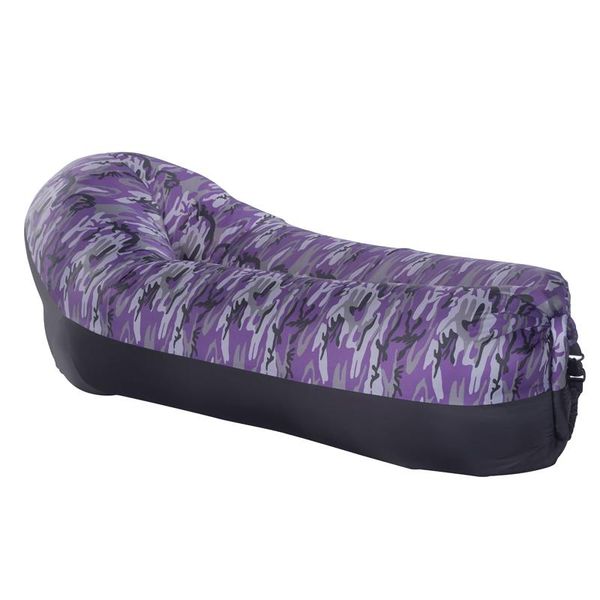 sleeping bags fast inflatable sofa air sleep camping mat bed beach lazy bag lounger