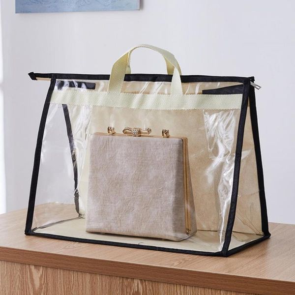 storage bags transparent dust-proof bag organizer hanging handbag cover with zipper luxury clothes dust
storage bags transparent dust-proof bag organizer hanging handbag cover with zipper luxury clothes dust