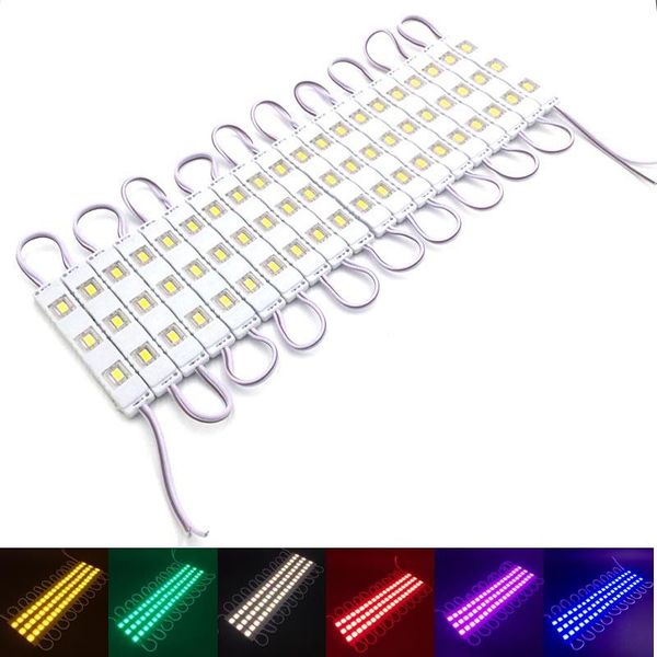 100pcs/lot 5730/5630 3 led injection module dc 12v waterproof ip65 white/warm white/red/blue/green/yellow modules
100pcs/lot 5730/5630 3 led injection module dc 12v waterproof ip65 white/warm white/red/blue/green/yellow modules