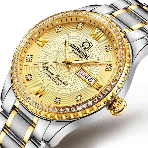 carnival watches men automatic mechanical make luxury light-emitting sapphire reloj hombre waterproof men c-8629-6, Slivery;brown
carnival watches men automatic mechanical make luxury light-emitting sapphire reloj hombre waterproof men c-8629-6, Slivery;brown