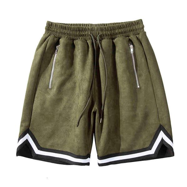 men's shorts original suede striped loose casual mens solid drawstring pockets five-point pants streetwear oversize male cargo tldm, White;black
men's shorts original suede striped loose casual mens solid drawstring pockets five-point pants streetwear oversize male cargo tldm, White;black