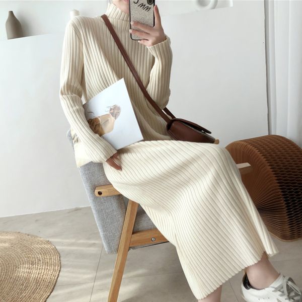 dress autumn winter sweater women half-turtleneck pullover elegant slim casual knitted ladies long sleeve robe longue c786, Black;gray
dress autumn winter sweater women half-turtleneck pullover elegant slim casual knitted ladies long sleeve robe longue c786, Black;gray