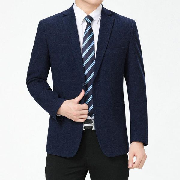 men's suits & blazers men blue plaid spring autumn smart casual outfits notched collar pockets design slim fitting jacket suit male clo, White;black
men's suits & blazers men blue plaid spring autumn smart casual outfits notched collar pockets design slim fitting jacket suit male clo, White;black