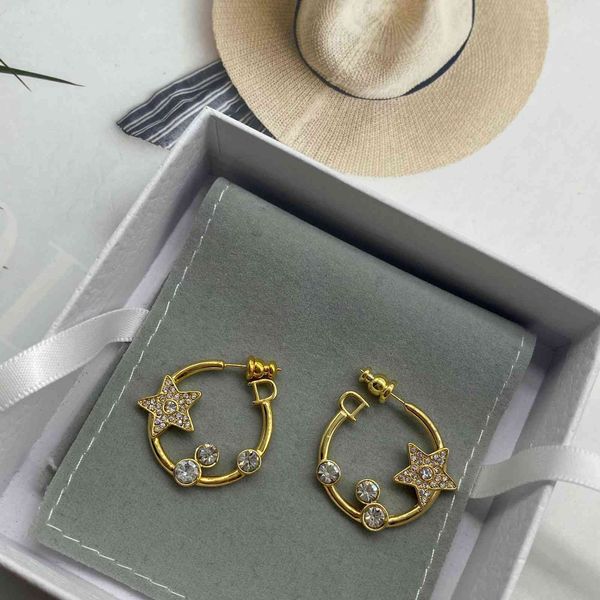 70% off outlet online diamond star letter half circle hollow female jiawang red high-grade fragrance earrings, Golden
70% off outlet online diamond star letter half circle hollow female jiawang red high-grade fragrance earrings, Golden