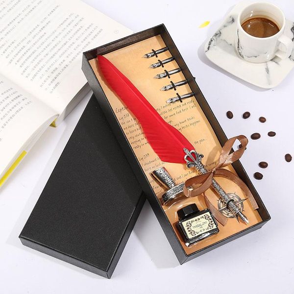 stationery feather pen dip for calligraphy fountain pens christmas gifts school supplies
stationery feather pen dip for calligraphy fountain pens christmas gifts school supplies