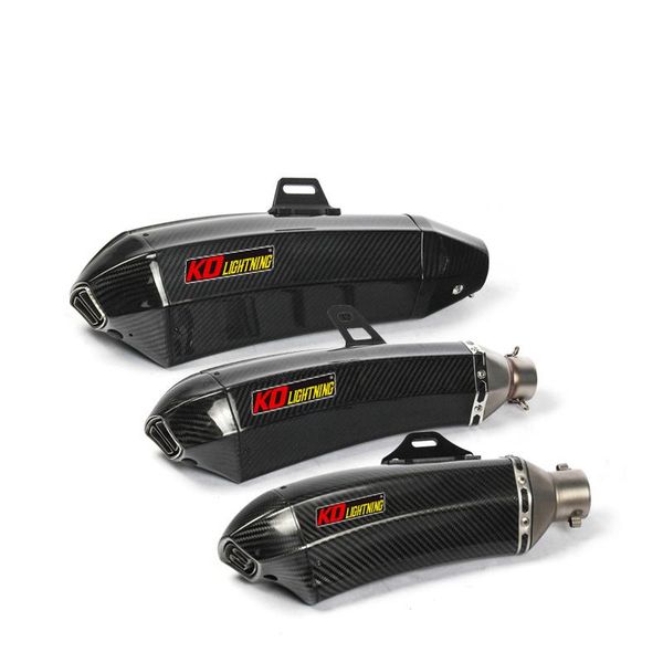 motorcycle exhaust system 51mm universal tail pipe with muffler carbon fiber 390/480/500mm modified for atv street bike
motorcycle exhaust system 51mm universal tail pipe with muffler carbon fiber 390/480/500mm modified for atv street bike