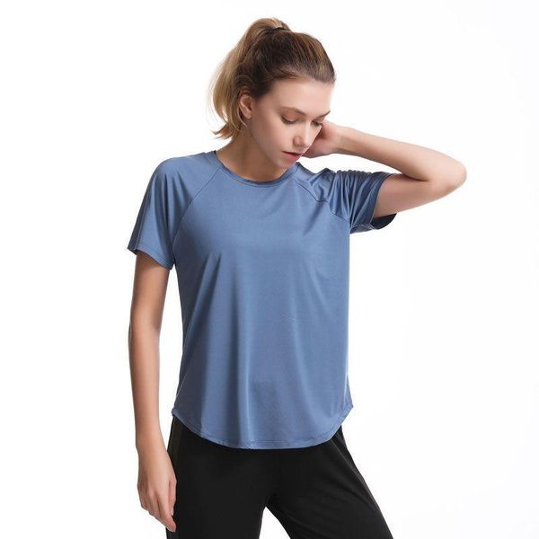 running jerseys summer women's t-shirt round neck thin plus size loose quick-drying clothes short-sleeved high-elastic yoga fitness, Black;blue
running jerseys summer women's t-shirt round neck thin plus size loose quick-drying clothes short-sleeved high-elastic yoga fitness, Black;blue