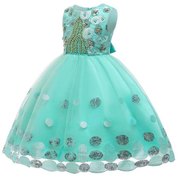 girl's dresses flower girls illusion sleeveless tulle lace o-neck embroidery pearls knee-length sequined kids party princess gown f475, Red;yellow
girl's dresses flower girls illusion sleeveless tulle lace o-neck embroidery pearls knee-length sequined kids party princess gown f475, Red;yellow