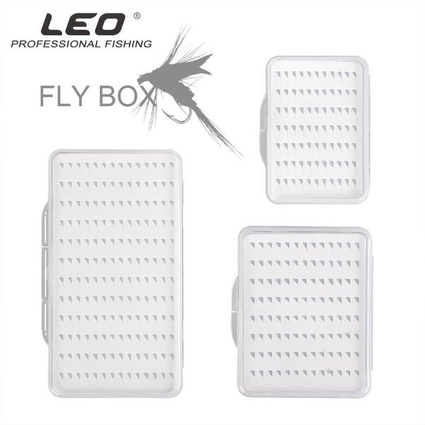 fishing accessories 1-3 pieces box super slim with foam insert transparent hook
