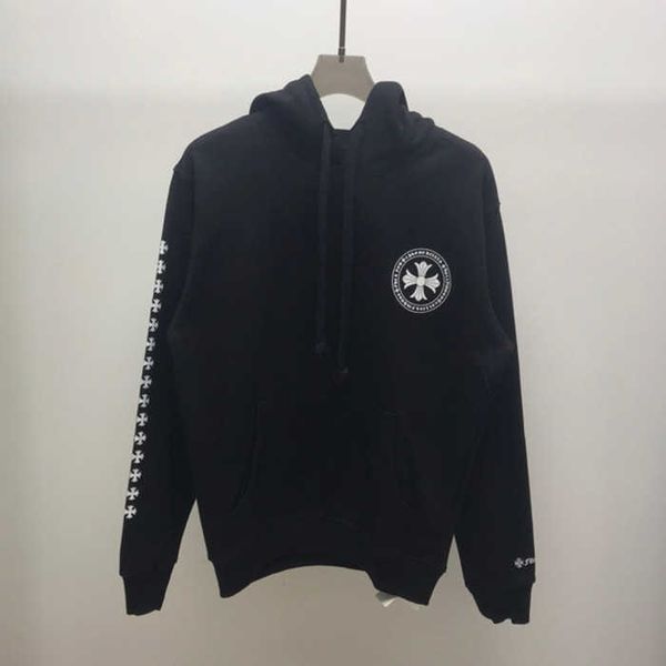 fashion outlet 21ss chrome fengchao ch cro circle cross sanskrit print hooded casual long sleeve sweater for men and women, Black
fashion outlet 21ss chrome fengchao ch cro circle cross sanskrit print hooded casual long sleeve sweater for men and women, Black