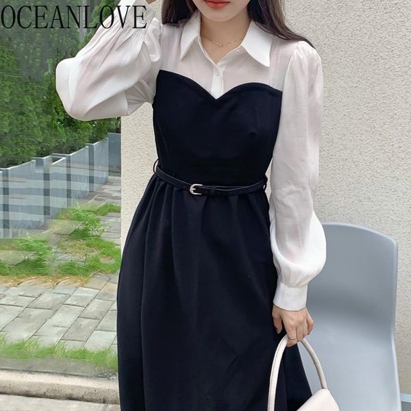 casual dresses oceanlove women patchwork autumn puff sleeve eleagnt office lady vestidos korean chic fake two pieces roupas femininas, Black;gray
casual dresses oceanlove women patchwork autumn puff sleeve eleagnt office lady vestidos korean chic fake two pieces roupas femininas, Black;gray