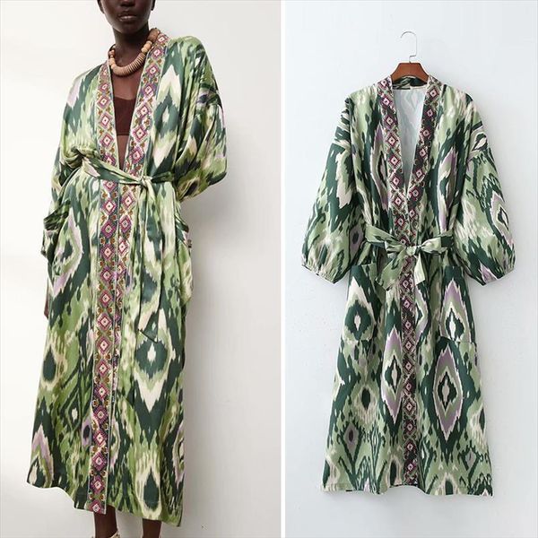 za summer kimono with blet women dresses fashion floral printed office long party vestido elegant girls causal outfits, Black;gray
za summer kimono with blet women dresses fashion floral printed office long party vestido elegant girls causal outfits, Black;gray