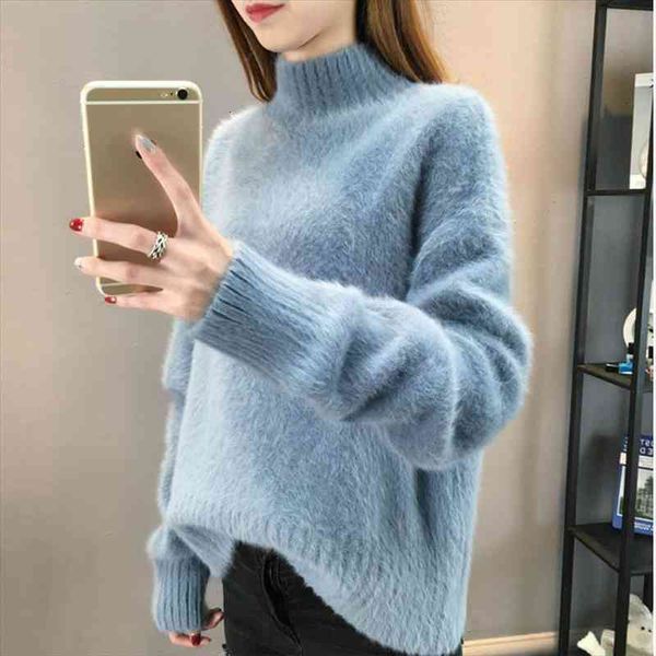 fluffy sweater turtleneck cashmere sweater women oversized sweaters knitted pull femme hiver korean pullover christmas pink, White;black
fluffy sweater turtleneck cashmere sweater women oversized sweaters knitted pull femme hiver korean pullover christmas pink, White;black