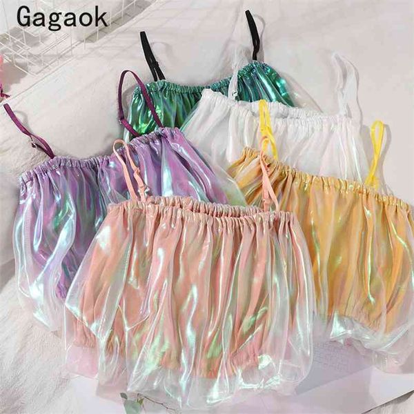 women fashion camis spring autumn solid sweet short crop slim korean mesh navel wild backless camisole 210531, White
women fashion camis spring autumn solid sweet short crop slim korean mesh navel wild backless camisole 210531, White