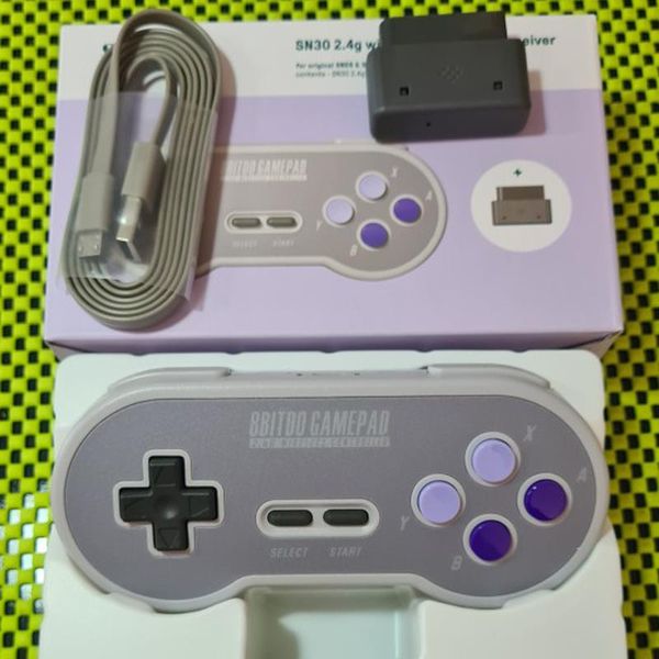 game controllers & joysticks 8bitdo sn30 2.4g wireless gamepad for original snes/s fc (sn edition) - super nes
game controllers & joysticks 8bitdo sn30 2.4g wireless gamepad for original snes/s fc (sn edition) - super nes