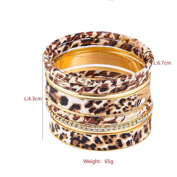 bangle 7 pcs/set bohemian leopard pattern round knotted bracelet geometric chain adjustable multilayer bracelets set female jewelry, Black
bangle 7 pcs/set bohemian leopard pattern round knotted bracelet geometric chain adjustable multilayer bracelets set female jewelry, Black