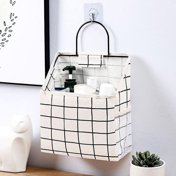 storage bags 1pc lattice hanging bag bedside organizer dorm room flower book magazine holder with hook bed pocket
storage bags 1pc lattice hanging bag bedside organizer dorm room flower book magazine holder with hook bed pocket