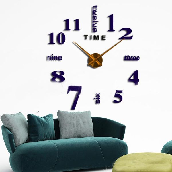 home decoration large 27/37/47inch mirror wall clock modern design 3d diy watch hanging unique art gift clocks
home decoration large 27/37/47inch mirror wall clock modern design 3d diy watch hanging unique art gift clocks