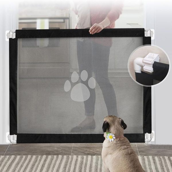 magic pet gate for dogs the ingenious mesh safe guard and install anywhere dog safety enclosure fences kennels & pens
magic pet gate for dogs the ingenious mesh safe guard and install anywhere dog safety enclosure fences kennels & pens